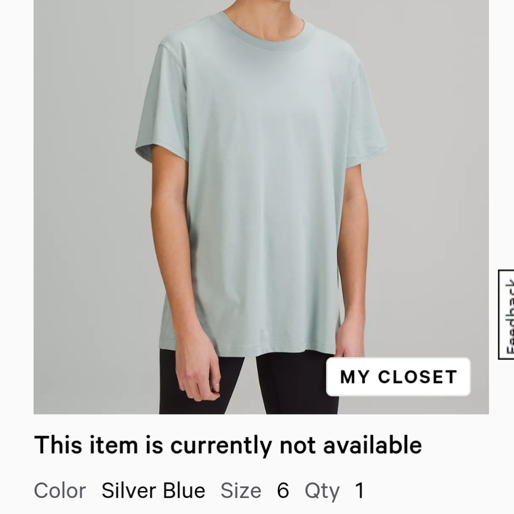 Silver Blue All Yours Short Sleeve T-Shirt
